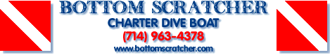 Live Aboard the Bottom Scratcher Charter Dive Boat, Southern California's Original Scuba Diving Boat!