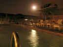 La Paz Moonrise over the pool 2